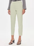 Spodnie sportowe damskie - Vila Chinosy Varone 14087406 Zielony Slim Fit - miniaturka - grafika 1