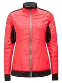 Kurtki damskie - Ziener Damska kurtka Nastia izolująca / hybrydowa | watowana, ciepła, funkcjonalna pomarańczowa Signal Peach 36 219152 - miniaturka - grafika 1