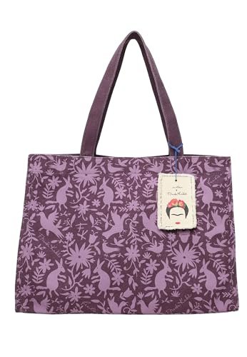 Fritzi aus Preussen Fritzi x Frida Kahlo Easy01 Canvas Nature Folk Shopper damskie, Nature Folk