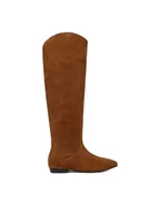 Kozaki damskie - Badura Kozaki EO-CELIA-60504-25 Brązowy - miniaturka - grafika 1