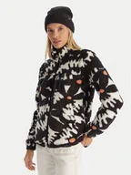 Bluzy damskie - Roxy Polar Alabama Full Zip ERJFT04970 Czarny Regular Fit - miniaturka - grafika 1