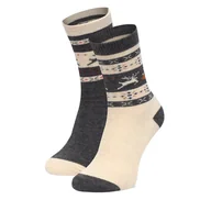 Skarpetki męskie - Skarpety długie GINO ROSSI CEO_BR_GR_003_W_AW25 (2 PACK) Kolorowy - miniaturka - grafika 1