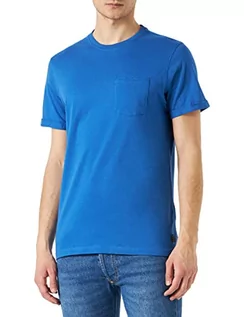 Koszulki męskie - BLEND Koszulka męska, 194050/morski niebieski, S - grafika 1