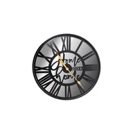 Zegary - Zegar ścienny 60 cm czarny - miniaturka - grafika 1