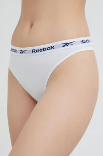 Majtki damskie - Reebok Reebok stringi (3-pack) kolor szary - grafika 1