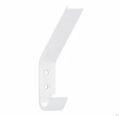 Wieszaki i stojaki - Wieszak ścienny 2313 16 Metalowy Biały - miniaturka - grafika 1