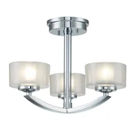 Lampy sufitowe - Meridian żyrandol łazienkowy IP44 HK-MERIDIAN-SF-BATH-PC Hinkley - miniaturka - grafika 1