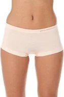 Bielizna sportowa damska - Brubeck Bokserki damskie COMFORT WOOL cieliste r. M BX10440 - miniaturka - grafika 1