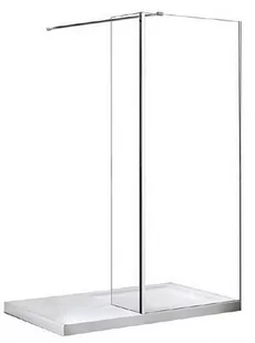 Panel boczny do ścianek Aveo Besco 50 cm - Ścianki i drzwi prysznicowe - miniaturka - grafika 1