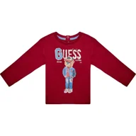 Koszulki dla chłopców - Guess Longsleeve Regular Fit - miniaturka - grafika 1