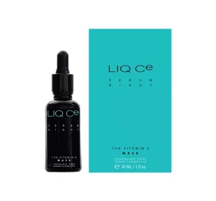 Liqpharm Wojciech Sawczuk LIQ CE 15% Vitamin E Serum na noc maska 30ml - Maseczki do twarzy - miniaturka - grafika 4