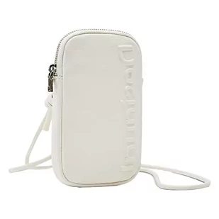 Desigual Women's Mone_Half Logo 23 NOA 1000 White, 10.5, biały, 10.5 - Portfele - miniaturka - grafika 1