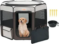 Sprzęt podróżny i transportery dla psów - Składany kojec klatka dla zwierząt 91x58cm - miniaturka - grafika 1