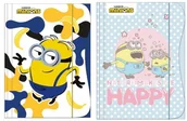 Teczki i skoroszyty - Teczka z gumką A4 Minionki Kids - miniaturka - grafika 1