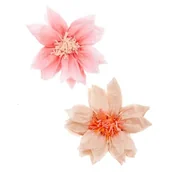 Dekoratorstwo - Ozdobne bibułkowe kwiaty Sakura - 40 cm - 2 szt - miniaturka - grafika 1