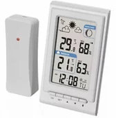 Stacje pogodowe - BEZPRZEWODOWA STACJA POGODOWA EMOS E0352 KOMUNIKACJA RADIOWA DO 30m BIAŁA - miniaturka - grafika 1