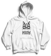 Gadżety dla niej i dla niego - Bluza Meow Kot - miniaturka - grafika 1