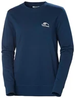 Bluzy damskie - Helly Hansen Damska bluza z grafiką W Nord, 585 Ocean, M - miniaturka - grafika 1