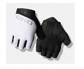 Rękawiczki rowerowe - Rękawiczki męskie GIRO BRAVO II GEL krótki palec white roz. XL obwód dłoni 248-267 mm / dł. dłoni 200-210 mm NEW 2025 - miniaturka - grafika 1