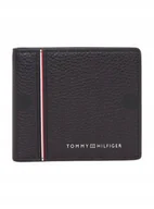 Portfele - TOMMY HILFIGER Portfel męski czarny - miniaturka - grafika 1