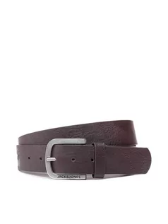 Paski - Jack&Jones Pasek Męski Jacharry Belt Noos 12120697 Brązowy - grafika 1