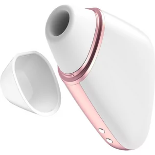 Wibratory i masażery - Satisfyer Masażer Love Triangle White - grafika 1