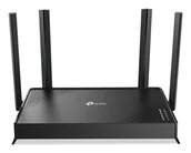 Routery - TP-Link Archer BE220 router bezprzewodowy Gigabit Ethernet Dual-band (2.4 GHz/5 GHz) Czarny ARCHER BE220 - miniaturka - grafika 1
