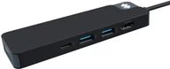 Stacje dokujące i replikatory portów - D TARGUS HyperDrive Flex 8 Port USB-C Hub Black HD4102BKGL - miniaturka - grafika 1