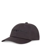 Czapki męskie - Emporio Armani Czapka z daszkiem EM001319 AF14032 U8168 Czarny - miniaturka - grafika 1