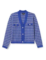 Swetry damskie - Sookie Damski kardigan 11025233-SO01, ciemnoniebieski, XS/S, granatowy, XS-S - miniaturka - grafika 1