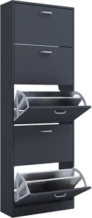 SiposXL szafka na buty 5 drzwi antracyt. - Szafki na buty SiposXL szafka na buty 5 drzwi antracyt. - Szafki na buty - miniaturka - grafika 1