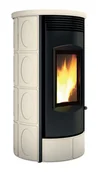 Piece wolnostojące - Caminetti Montegrappa piecyk na pellet Evoca NXS 10 EVO z dystrybucją powietrza - miniaturka - grafika 1