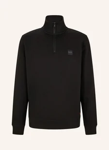 Boss Bluza Z Kapturem Zetrust schwarz - BOSS - Bluzy męskie - miniaturka - grafika 1