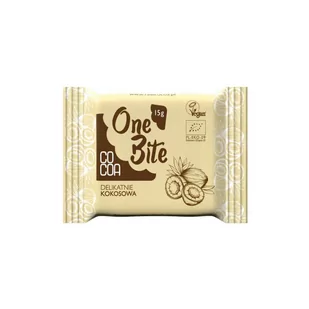 One Bite czekolada delikatnie kokosowa - Czekolada One Bite czekolada delikatnie kokosowa - Czekolada - miniaturka - grafika 1