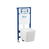 Stelaże i zestawy podtynkowe do WC - Zestaw Podtynkowy WC Roca Duplo One Komfort Noa - miniaturka - grafika 1