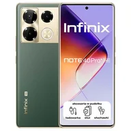 Telefony komórkowe - Infinix Note 40 Pro +  5G 12/256GB Zielony - miniaturka - grafika 1