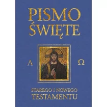 Wydawnictwo Diecezjalne Sandomierz Pismo Święte ST i NT granat z paginatorami bp Kazimierz Romaniuk - Religia i religioznawstwo - miniaturka - grafika 1