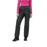Spodnie sportowe damskie - Damskie spodnie ocieplane Jack Wolfskin NEBELHORN DOWN PANTS W black - M - miniaturka - grafika 1