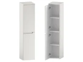 Szafki łazienkowe - Słupek Łazienkowy ETH 30 cm 2D Lewy - Kaszmir Mat - miniaturka - grafika 1