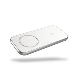 ZENS ZEDC16W/00 ładowarka do urządzeń przenośnych Uniwersalne Srebrny, Biały USB Bezprzewodowe ładowanie Wewnętrzna - Ładowarki do telefonów - miniaturka - grafika 1
