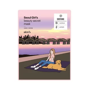 SKIN79 Seoul Girl's Beauty Secret Mask Kojąca Maska w Płachcie 3830 - Maseczki do twarzy - miniaturka - grafika 1
