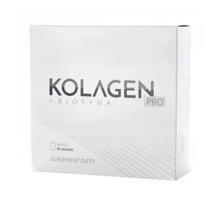 Kolagen Pro 30 Saszetek KOLAGEN PRO 30 - Pozostały sprzęt i akcesoria do ćwiczeń - miniaturka - grafika 1
