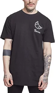 Mister Tee (misuq) męski Paris Tee, czarny, l MT674 - Koszule męskie - miniaturka - grafika 1