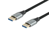 Kable komputerowe i do monitorów - Equip 119281 kabel DisplayPort 1 m Czarny, Srebrny - miniaturka - grafika 1