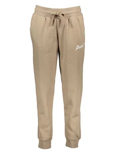 Puma Spodnie dresowe "Essentials+" w kolorze beżowym - Spodnie sportowe damskie - miniaturka - grafika 1