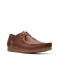 Półbuty męskie - Clarks Shacre Run II [tan tumbled leather] - rozmiar 41.5 - miniaturka - grafika 1