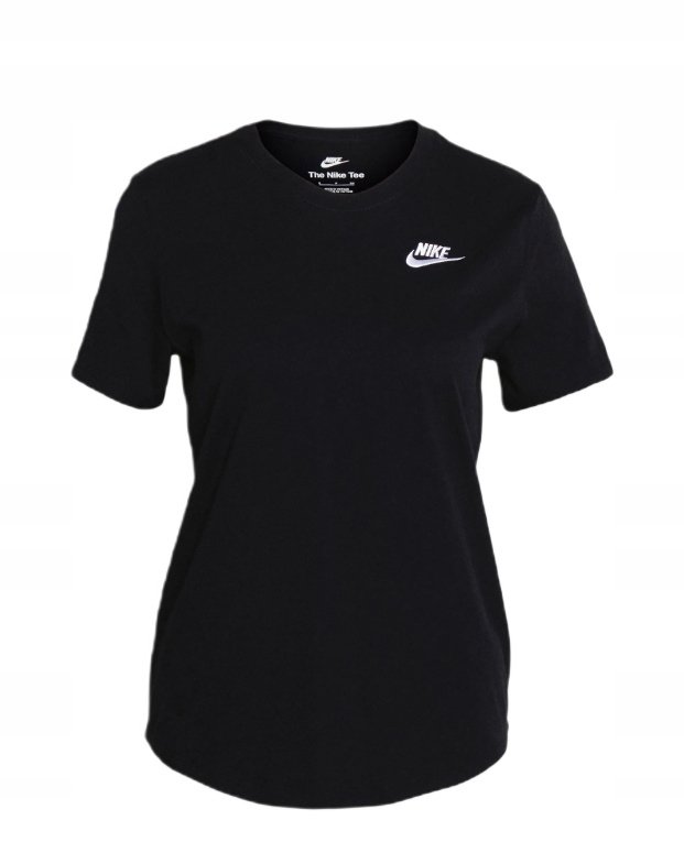Nike Koszulka Damska Essentials T-shirt Klasyczny Czarny M