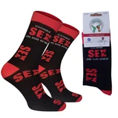 Skarpetki męskie - ŚMIESZNE SKARPETKI NA PREZENT POLSKI PRODUCENT DORASOCKS SEXI SOCKSY 41-43 - miniaturka - grafika 1