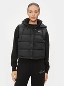 Kamizelki damskie - Guess Bezrękawnik Breana V4RL02 WFYE2 Czarny Regular Fit - miniaturka - grafika 1