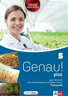 Książki do nauki języka niemieckiego - Genau! Plus. Podręcznik. Język niemiecki dla szkół branżowych, techników i liceów - miniaturka - grafika 1